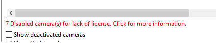 CameraStatusLackOfLicense