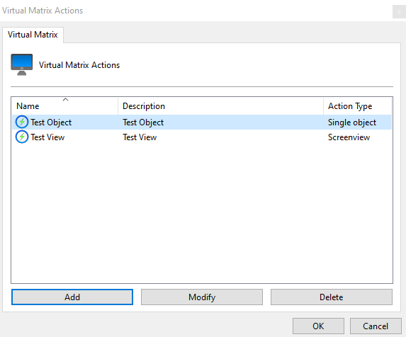 EventActionSendVirtualMatrixMultipleActions