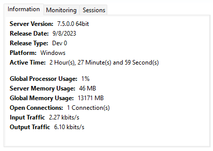 LPRServer_Status_General