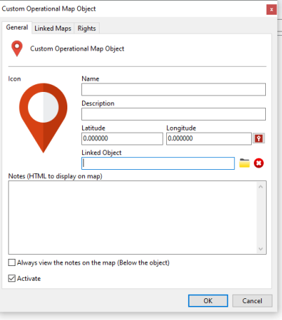 OperationalMapCustomObject