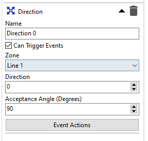 VCAProDirectionFilter