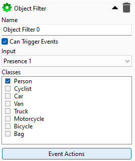 VCAProObjectFilter