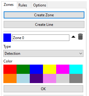 VCAProZoneOptions