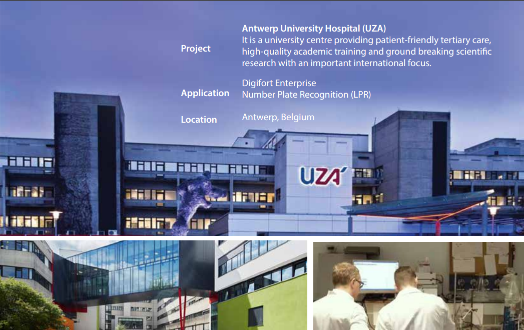 Elbex Technologies - Antwerp University Hospital (UZA) - Antwerp, Belgium