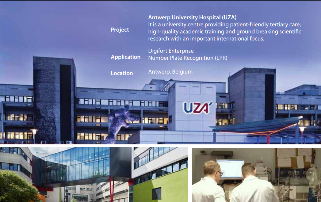 Elbex Technologies - Antwerp University Hospital (UZA) - Antwerp, Belgium Elbex Technologies - Antwerp University Hospital (UZA) - Antwerp, Belgium