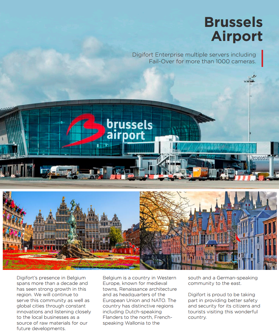Elbex Technologies - Brussels Airport - Brussels, Belgium Elbex Technologies - Brussels Airport - Brussels, Belgium